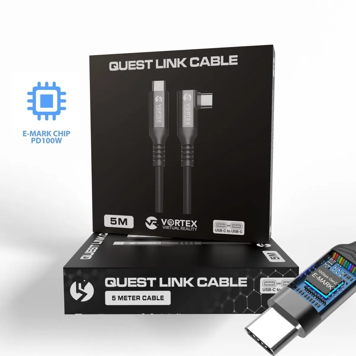5m 10 GBPS PD100W (Fast charging) USB-C cable for META QUEST LINK / OCULUS LINK